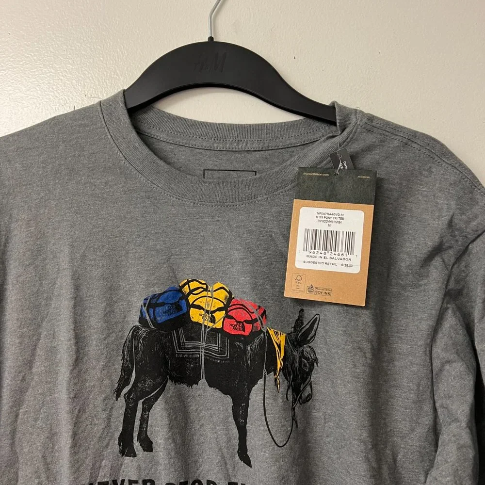 The North Face Men's The North Face Pony Wheels T-Shirt Large NWT‎